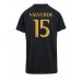 Tanie Strój piłkarski Real Madrid Federico Valverde #15 Koszulka Trzeciej dla damskie 2023-24 Krótkie Rękawy